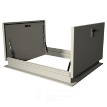 Противопожарная дверь «Двустворчатый люк для выхода на кровлю №21»