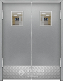 Маятниковая противопожарная дверь №10 - фото