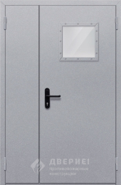 Дверь огнестойкая EI 60 остеклённая - фото