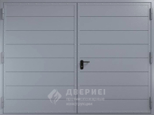 Фото Распашные противопожарные ворота №1