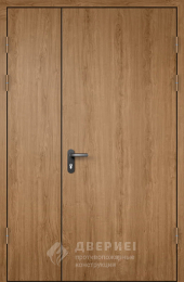 Глухая противопожарная дверь с терморазрывом №26 - фото