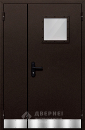 Дверь 2-го типа с остеклением - фото