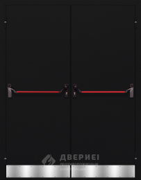 Противопожарная дверь 45 мин с антипаникой - фото