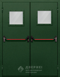 Противопожарная дверь для ТЦ с антипаникой