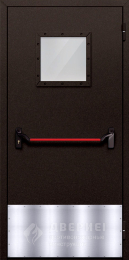 Искронедающая дверь с отбойником - фото